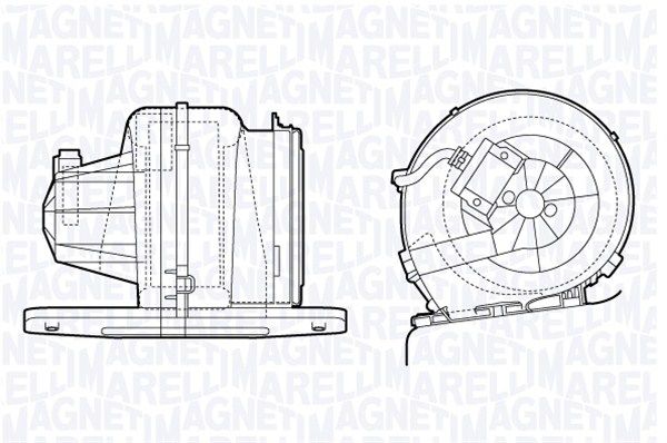 MAGNETI MARELLI vidaus pūtiklis 069412709010